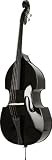 View Details for Florea Midnight Double Bass Outfit, 3/4 size black