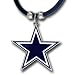 Dallas Cowboys Logo Pendant w/Rubber Cord - NFL Football Fan Shop Sports Team Merchandise