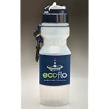 ECOFLO Portable Water Filter Bottle Flip TOP - 26oz