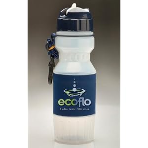 Portable Water Filter Bottle Flip TOP - 26oz