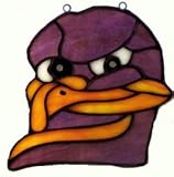 Virginia Tech Hokey Bird Suncatcher