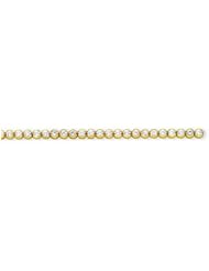 Genuine 14K Yellow Gold Diamond Tennis Bracelet Mtg 17 Grams Of Gold 100% Satisfaction Guaranteed.
