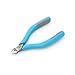 Erem 2476TX2 Carbide Tip Cutter, Round Head, Full Flush Cut, 5" Length, 0.433" Jaw Length, Ergonomic Handle