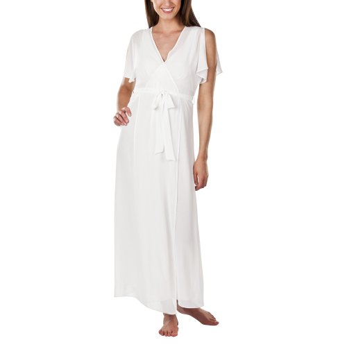 Gilligan & O'Malley® Womens Robe - Ivory
