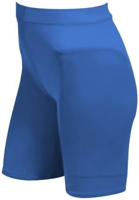 Adams Women's Compression Sliding Shorts Royal Blue Large