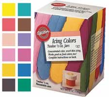 Wilton 601-5580 1/2-Ounce Certified-Kosher Icing Colors, Set of 12