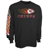 Kansas City Chiefs Adult Long Sleeve Burner T-Shirt