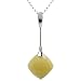 Baltic Butterscotch Amber Sterling Silver Square Necklace 18" Baltic Butterscotch Amber Sterling Silver Square Necklace 18"