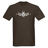 Tribal Taurus Symbol Cool Dark T-Shirt by CafePress