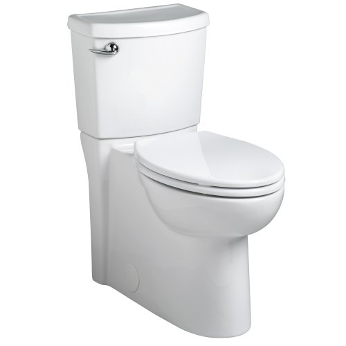 American Standard 2985.001.020 Concealed Trapway Cadet 3 Right Height Elongated Toilet with Seat, White