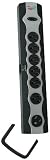 Coleman Cable 04664 7 Outlet Surge Protector with Phone Line Protection and Sliding Outlet Covers, with 6 Ft Cord 31rTXw5KAfL. SL160 Coleman Cable 04664 7 Outlet Surge Protector with Phone Line Protection and Sliding Outlet Covers, with 6 Ft Cord
