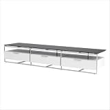 Nuevo Shinto 2 Section TV Stand in White Nuevo Shinto 2 Section TV Stand in White