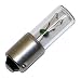 1 watt 24 volt T2.5 Miniature Bayonet (BA9s) Base Eiko Light Bulb