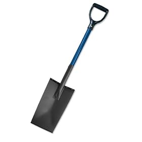Bully Tools 92500 Super Heavy Duty Commercial Grade A-Model D-Grip Garden Spade by Bully