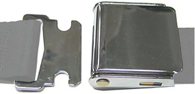 2-Point Lap Seat Belt, Navy, 60 Inch Length, with Chrome Lift Latch