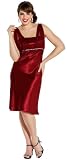 Satin Chiffon Prom Dress Holiday Formal Gown Bridesmaid Crystals Knee-Length Junior Plus Size