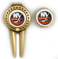 New York Islanders Hat Clip and Divot Tool Combo