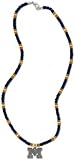 Michigan Wolverines Men's Wood Bead Necklace