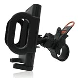 PH-115+PB-B01: Universal Bike, Motorcycle Mount with Swivel Joint for SmartPhone, PDA (min 1.5" ~ max 3.75")