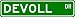 DEVOLL Street Sign ~ Personalized Family Lastname Sign ~ Gameroom, Basement, Garage Sign Novelty** ALUMINUM