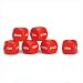 ADJECTIVES CUBES SET OF 6