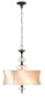 World Imports 8533-56 Chambord Collection 3-Light Iron Pendant, Weathered Copper