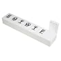 XXL AM Pm Weekly Pill Organizer