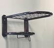 HELMET AND JACKET WALL MOUNTED STORAGE SHELF