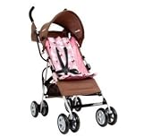 Learning Curve Y11104 Jet Stroller in Pink Butterflies