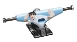 Krux Skateboard Truck - Louie Barletta Pro - Size 3.5 Tall - Set of 2 Trucks - Black