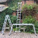 Multi Purpose Auto lock ladders with wide span