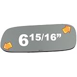 1995-1995 SUBARU OUTBACK Flat, Driver Side Replacement Mirror Glass by Automotive Mirror Glass