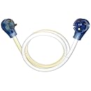 Conntek RV 30 Amp Extension Cable Cord with Glowing Strip (White, 25-Feet)
