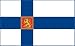 REPUBLIC FINLAND SINIRISTILIPPU NORDIC CROSS LION FLAG Image