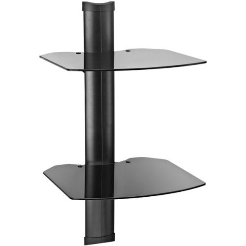 OmniMount Tria 2 Shelf Wall System, Black