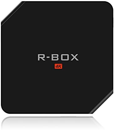 Omikai R-BOX Black Smart Android TV Box Kodi 16.1 Pre-installed Rockchip RK3229 2G/8G 4k Streaming Media Player