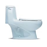 American Standard 2097.014 Savona One Piece Elongated Toilet, Black