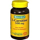 L Carnitine 500mg - 60 tabs,(Good'n Natural)