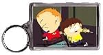 South Park Timmy and Jimmy Cripple Fight Lucite Keychain