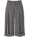 Spiegel Signature Relaxed Tweed Collection: Cropped Pants