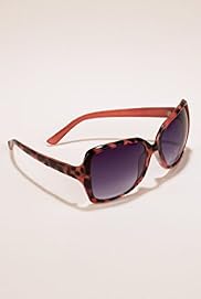 Tinted Animal Print Sunglasses