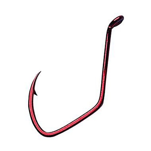 Matzuo Sickle Octopus Hook (Pack of 25), Red Chrome, 2/0