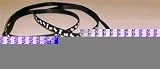 Coastal Pet Safety Reflective Dog Leash / Lead (Red Paws, 4 ft. L x 3/8 inch W)