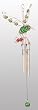 Red Carpet Studios Copper Tunes Wind Chime, 24-Inch Long, Hummingbird