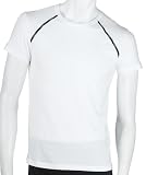 Calvin Klein Men's Stripe Logo Short Sleeve Crew