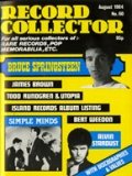 RECORD COLLECTOR MAGAZINE No. 60 Bruce Springsteen, Simple Minds, Alvin Stardust