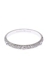 3 Stone Encrusted Bangle