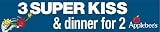 3 Super Kiss Washes and Dinner for 2