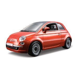 Bburago 15621032 - Star 1:24 Fiat 500 (2007) - sortiert