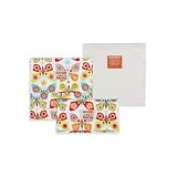 SugarBooger by O.R.E. Good Lunch Snack Sack Set of 3 - Flutterby -- multicolor. ORE Originals lunch bag accessories.